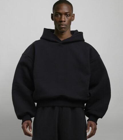 BORDERLINE THE HOODIE V4 - VINTAGE BLACK