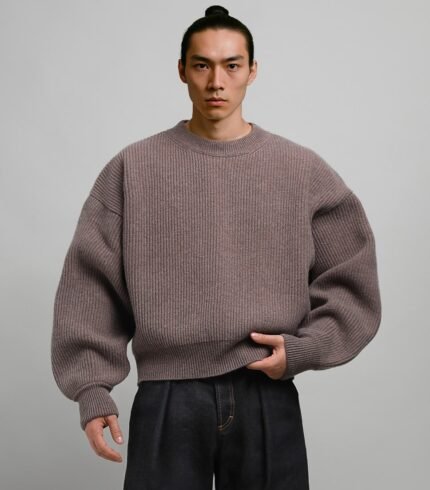 THE SWEATER V2 - OAT BROWN