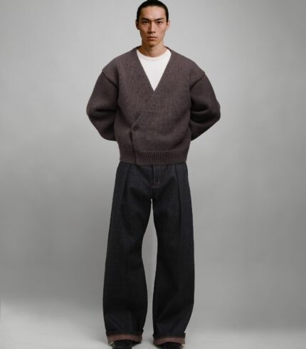 THE CARDIGAN JACKET - MOCHA